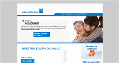 Desktop Screenshot of integratusalud.cl